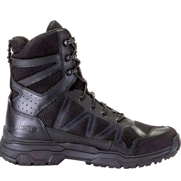 First Tactical Men’s 7” Boots in size 12, black, NWT - Picture 1 of 7